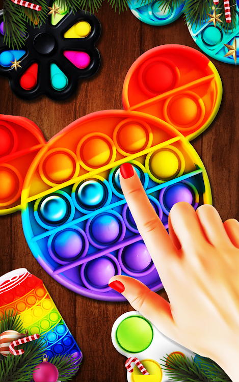 #8. Pop it Fidget Toys 3D Games (Android) By: FALCON GAME