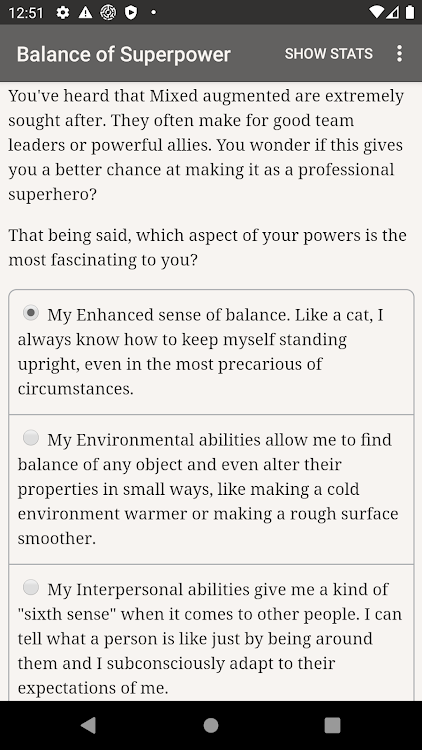 #3. Balance of Superpower (Android) By: Hosted Games