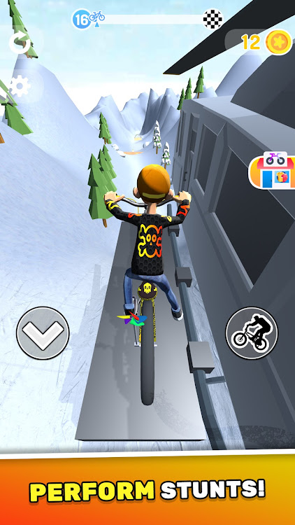 #2. Biker Challenge 3D (Android) By: Yso Corp