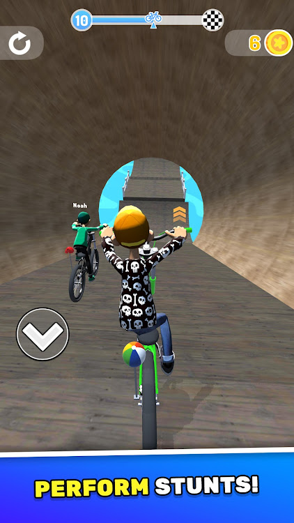 #7. Biker Challenge 3D (Android) By: Yso Corp