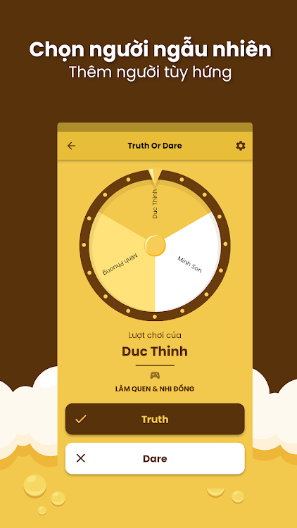 #9. Truth or Dare - Nói hay làm (Android) By: Duc Thinh Nguyen