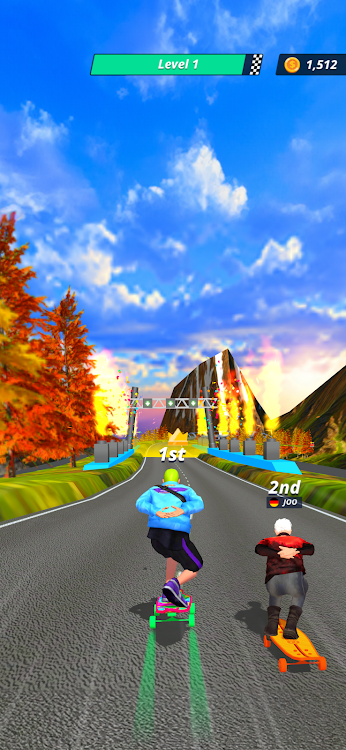 #2. Downhill Racer (Android) By: Supercent, Inc.