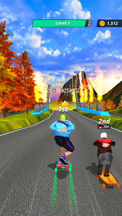 #7. Downhill Racer (Android) By: Supercent, Inc.