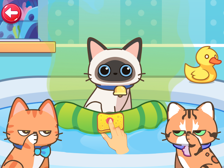 #9. Cat Games for kids & toddlers (Android) By: Yateland - Learning Games For Kids