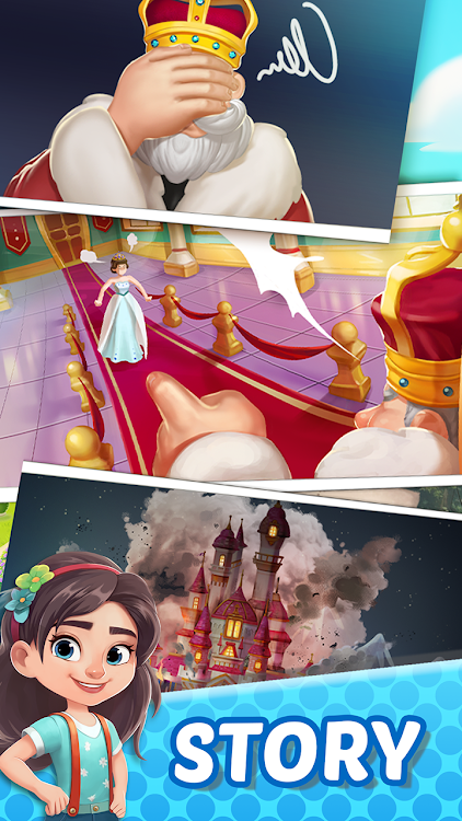 #3. Queen’s Castle : Merge & Story (Android) By: PivotGames. Inc.