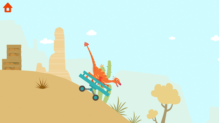 #3. Dinosaur Park - Games for kids (Android) By: Yateland - Learning Games For Kids