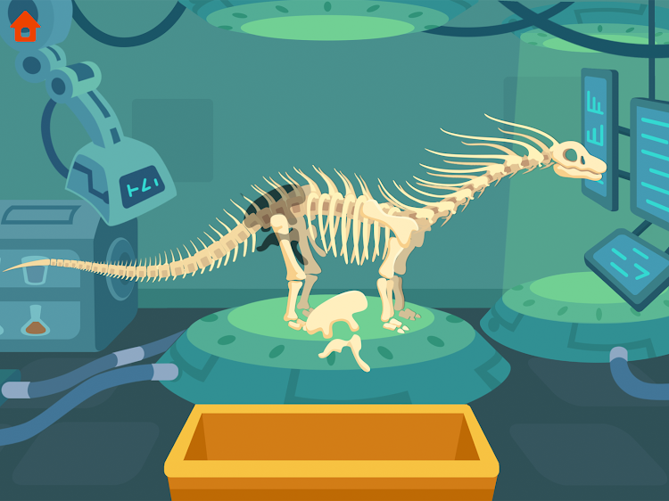 #8. Dinosaur Park - Games for kids (Android) By: Yateland - Learning Games For Kids