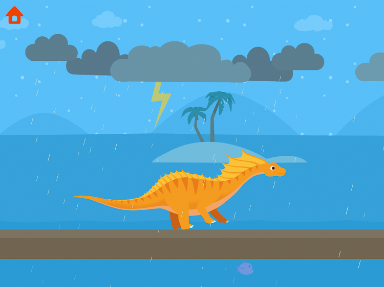 #9. Dinosaur Park - Games for kids (Android) By: Yateland - Learning Games For Kids