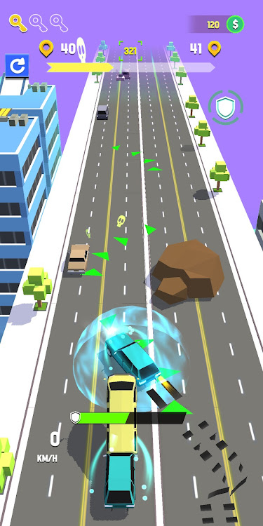 #5. Crazy Driver 3D: Car Traffic (Android) By: Indiez Global Pte. Ltd.