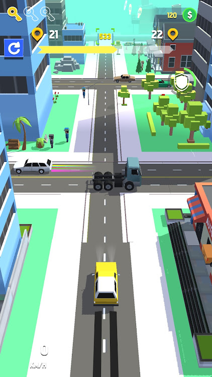 #9. Crazy Driver 3D: Car Traffic (Android) By: Indiez Global Pte. Ltd.