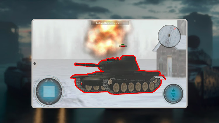 #3. Tank Battle Game (Android) By: Morius