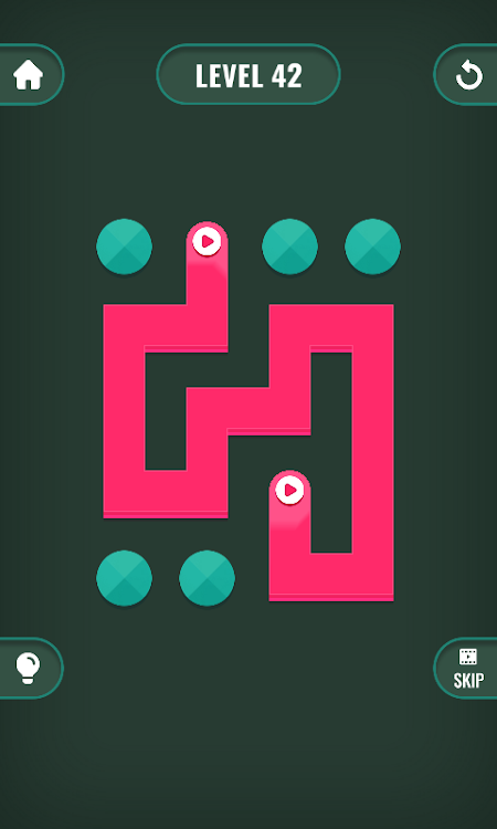 #9. Connect Dot - One Line (Android) By: Dot Puzzle