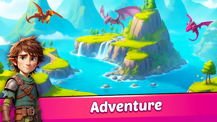 #3. Dragon Fight - Merge Games (Android) By: Feel Frolic Games