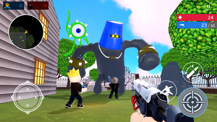 #10. Alphabet Shooter: Survival FPS (Android) By: chad game