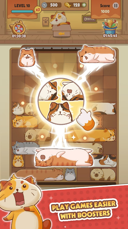 #2. Cats Safe: Sliding Puzzle (Android) By: PHOENIX GLOBAL