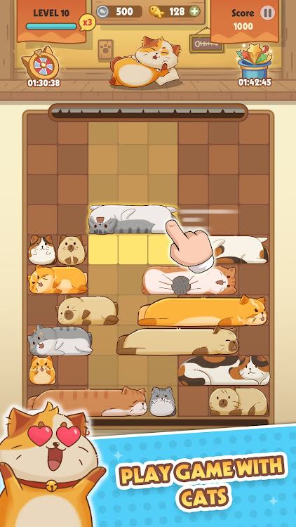 #3. Cats Safe: Sliding Puzzle (Android) By: PHOENIX GLOBAL