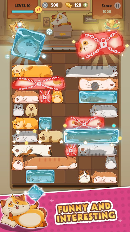 #4. Cats Safe: Sliding Puzzle (Android) By: PHOENIX GLOBAL