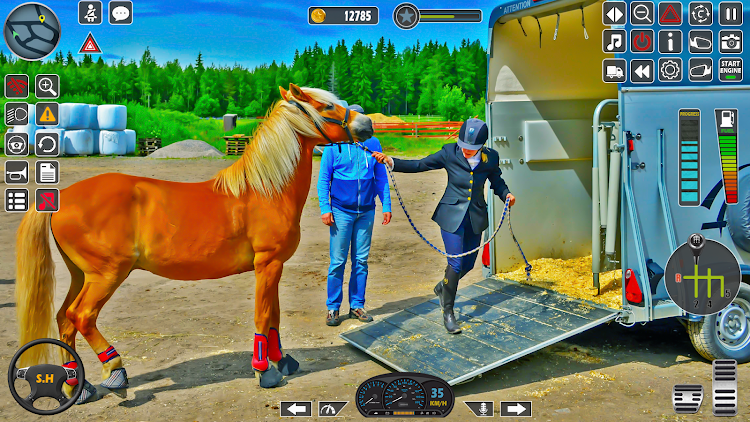 #3. US Truck Driving Animal games (Android) By: Spartans Gaming Zone