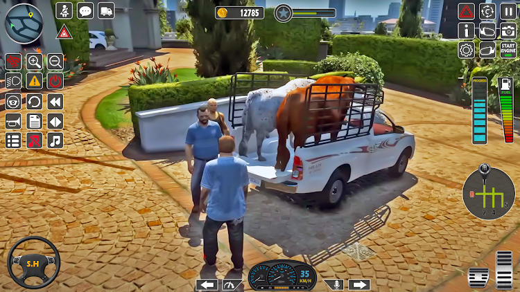 #5. US Truck Driving Animal games (Android) By: Spartans Gaming Zone