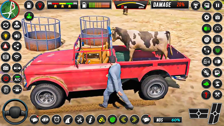 #7. US Truck Driving Animal games (Android) By: Spartans Gaming Zone