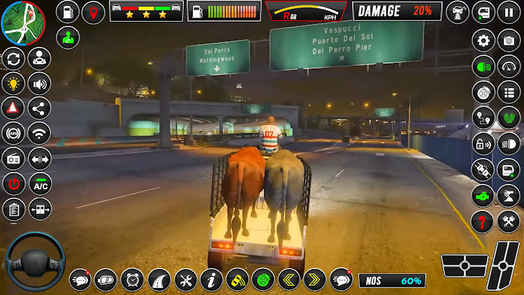 #8. US Truck Driving Animal games (Android) By: Spartans Gaming Zone