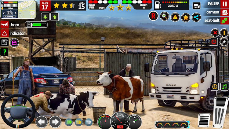 #9. US Truck Driving Animal games (Android) By: Spartans Gaming Zone