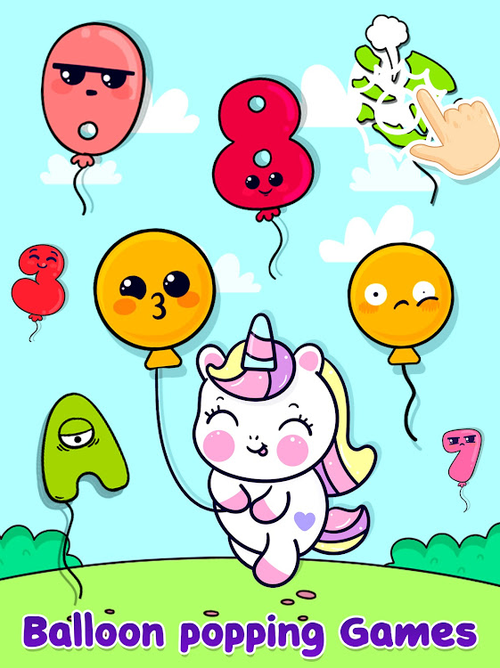 #5. Kids Baby Unicorn Phone Game (Android) By: NutGenix Games