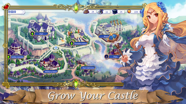 #4. Royal Knight Tales – Anime RPG (Android) By: Ely Anime Games