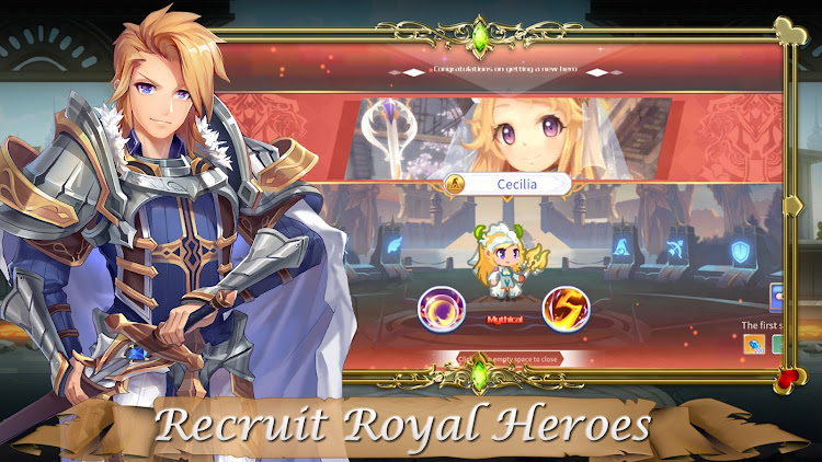 #8. Royal Knight Tales – Anime RPG (Android) By: Ely Anime Games