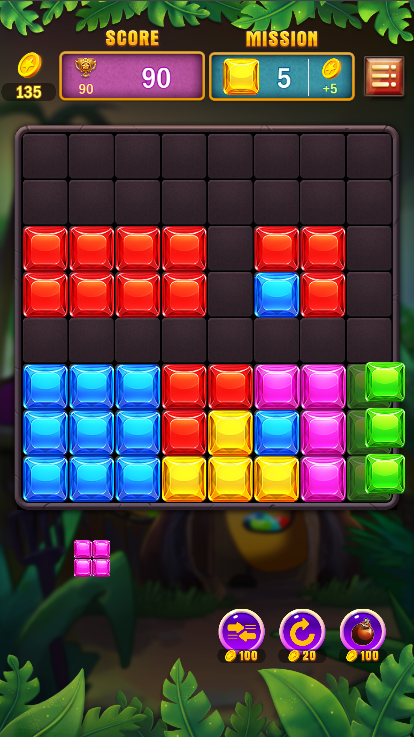 #5. Block Puzzle Game (Android) By: Minh Thông