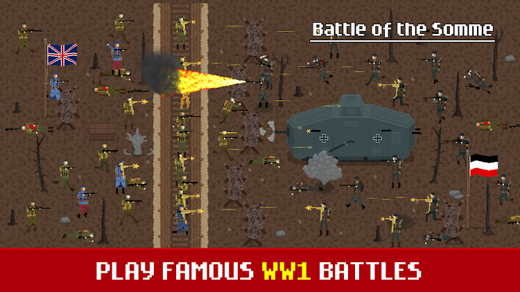 #7. Trench Warfare WW1: RTS Battle (Android) By: SimpleBit Studios