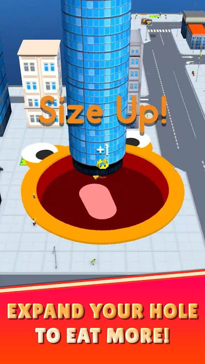 #2. Hole.io (Android) By: VOODOO