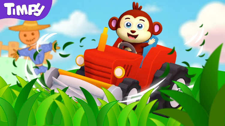 #9. Timpy Kids Animal Farm Games (Android) By: Timpy Games For Kids, Toddlers & Baby