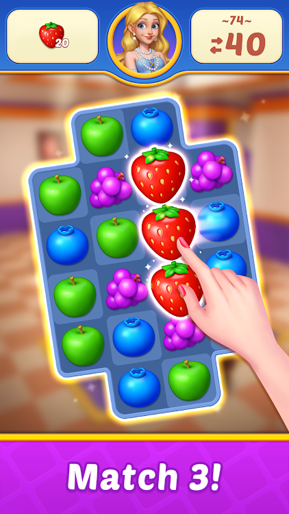 #2. Fruit Diary 2: Manor Design (Android) By: Bigcool Games