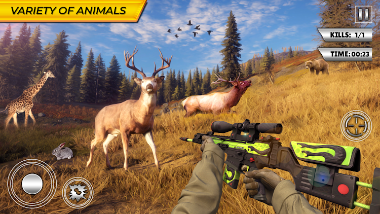 #3. Wild Animal Hunting Games Gun (Android) By: Iron Cloud Studio