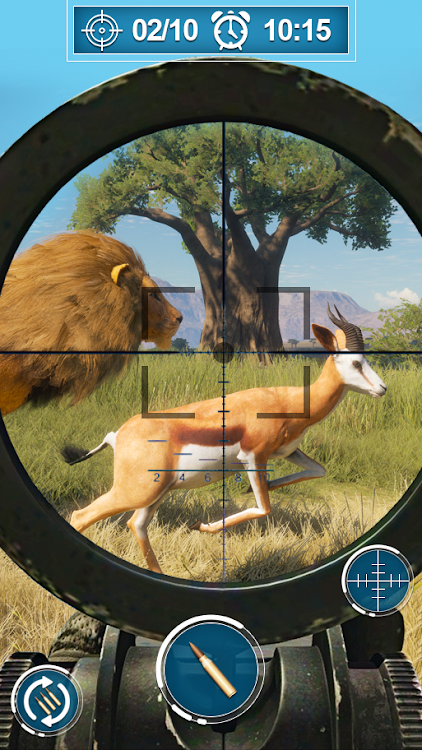 #4. Wild Animal Hunting Games Gun (Android) By: Iron Cloud Studio