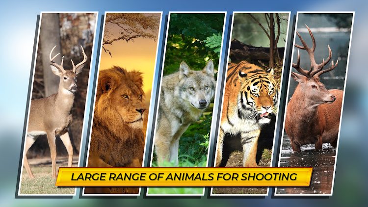 #6. Wild Animal Hunting Games Gun (Android) By: Iron Cloud Studio