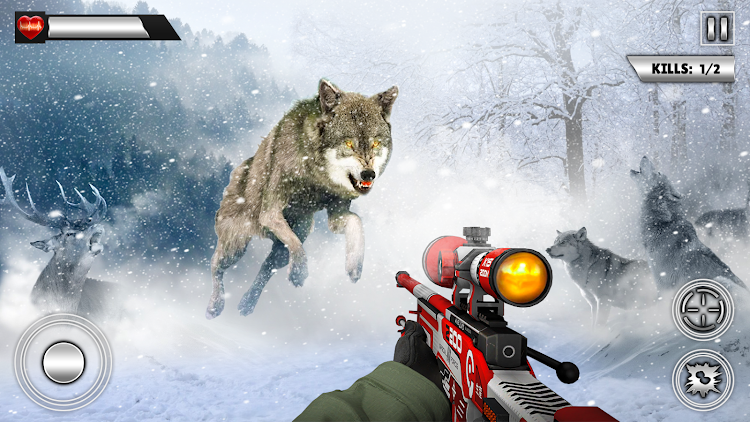 #7. Wild Animal Hunting Games Gun (Android) By: Iron Cloud Studio