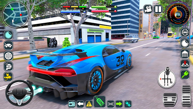 #5. Super Car Game - Lambo Game (Android) By: Trioz Studio