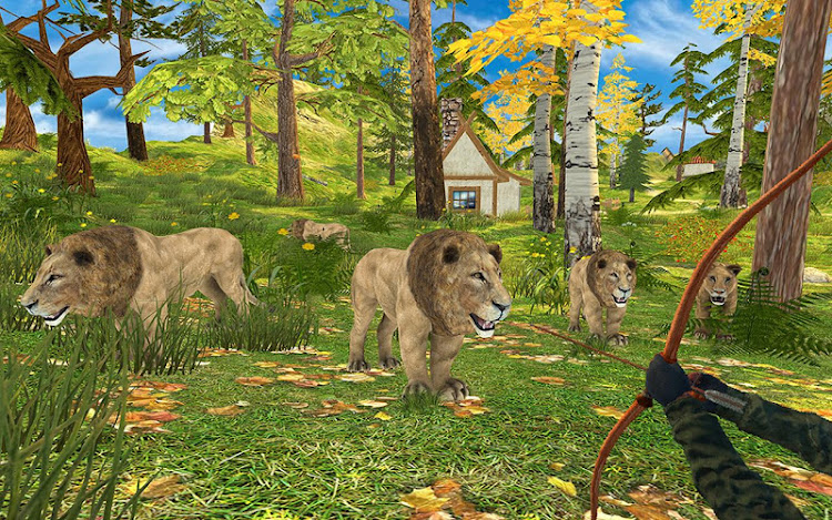 #5. Wild Animal Safari hunting (Android) By: Big Gamers Studios