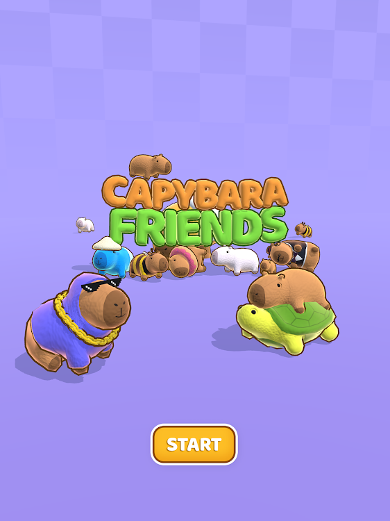 #4. Capybara Friends (Android) By: TapMen