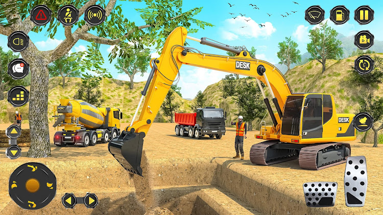 #6. JCB Excavator Simulator JCB 3D (Android) By: GamesPivot