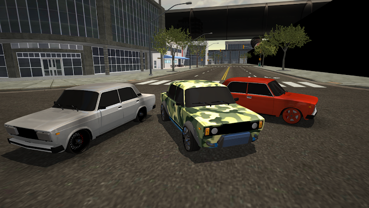 #7. Drive Classic VAZ 2107 Parking (Android) By: Anuka Studio