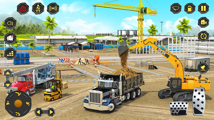 #7. JCB Excavator Simulator JCB 3D (Android) By: GamesPivot