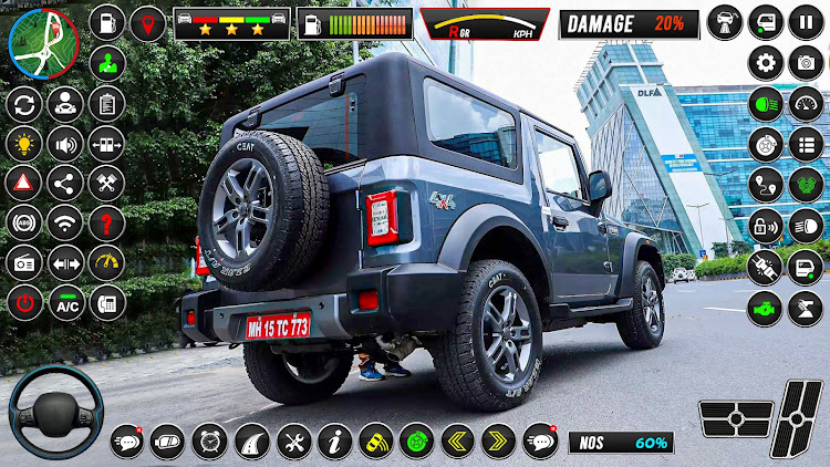 #5. Offroad Jeep Driving:Jeep Game (Android) By: Right Solution Inc