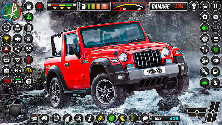 #6. Offroad Jeep Driving:Jeep Game (Android) By: Right Solution Inc