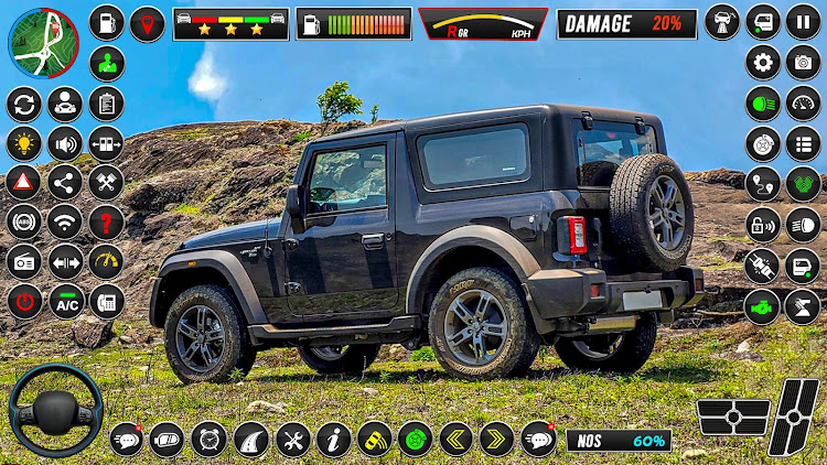 #7. Offroad Jeep Driving:Jeep Game (Android) By: Right Solution Inc