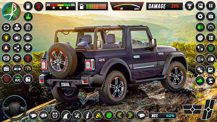 #8. Offroad Jeep Driving:Jeep Game (Android) By: Right Solution Inc