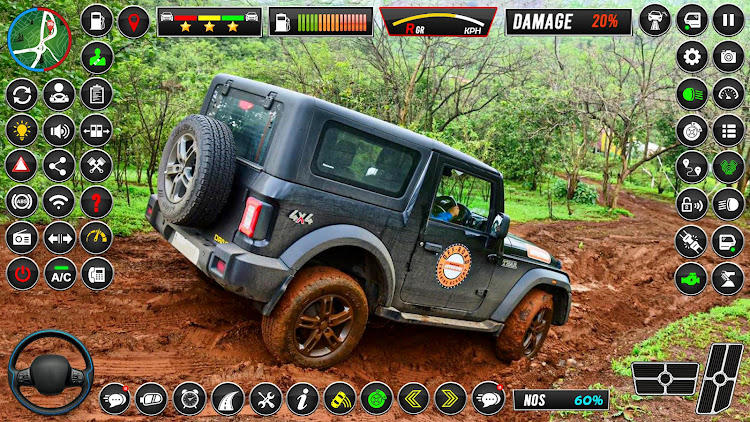 #9. Offroad Jeep Driving:Jeep Game (Android) By: Right Solution Inc