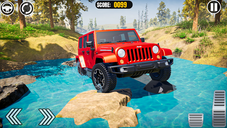 #4. Offroad Jeep Game Simulator (Android) By: Game Tap